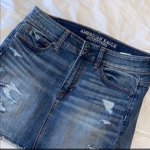 american eagle mini skirt